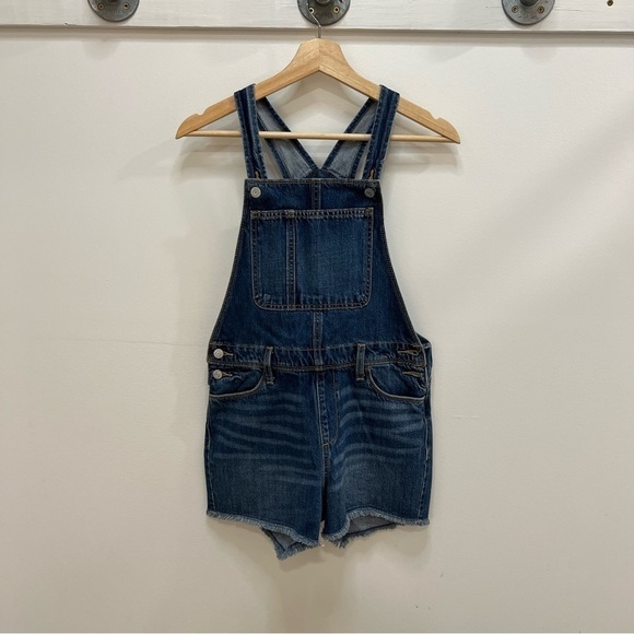 SHORT Denim Overalls Bibs - Picture 14 of 16